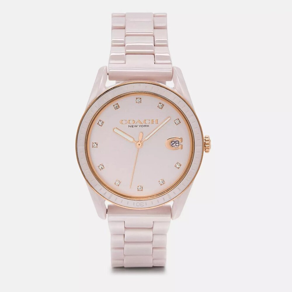 Coach Preston Sport Watch, 36 Mm, Baby Pink!